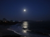 full moon, Copacabana, Rio de Janeiro, Brazil