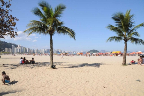beach in Santos, Brazil